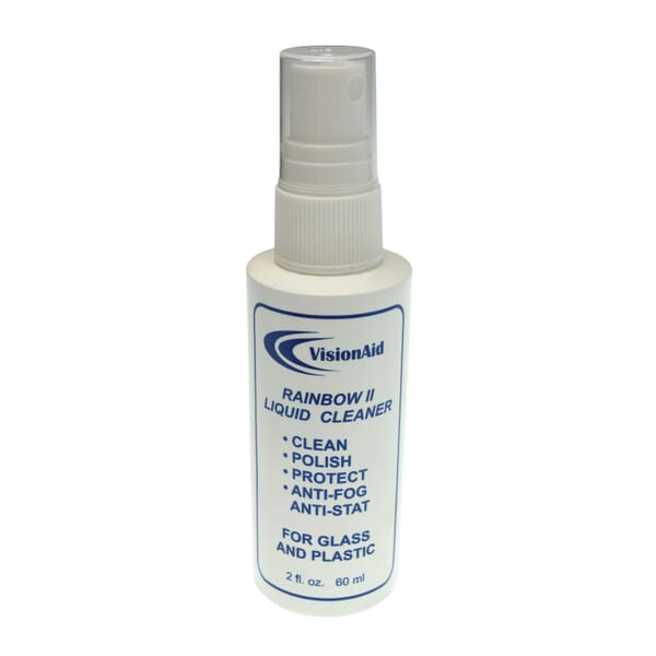 VisionAid 1LCL2112WSP Rainbow Lens Cleaning Liquid, 2 oz Pump Spray Bottle