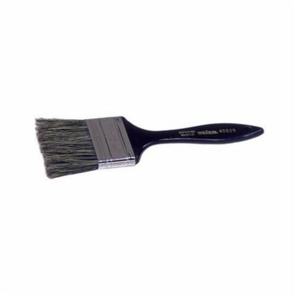 Vortec Pro 40026 Multi-Purpose Chip and Oil Brush, 1/2 in W x 1/4 in THK China Bristle Brush, Plastic Handle, Alkyd Paints, All Stains, Oil Paints, Shellacs, Urethane and Varnishes