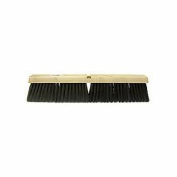 Vortec Pro 44851 Push Broom Kit, 18 in OAL, 3 in L Trim, Medium Sweep Face, Gray Polypropylene/Polystyrene Bristle