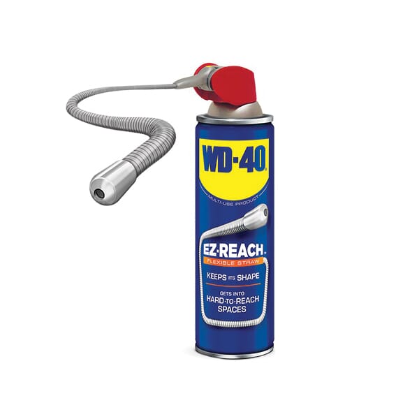 WD-40 490194 EZ-REACH Multi-Purpose Lubricant, 14.4 oz Aerosol Can, Liquid Form, Light Amber, 0.8