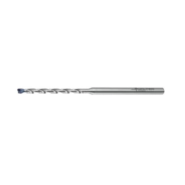 Titex 5932220 X-treme DM12 A6589AMP Deep Micro Drill With Internal Coolant Channel, 2.381 mm Drill - Metric, 0.0937 in Drill - Decimal Inch, 3 mm Dia x 36 mm L Shank, 2 Flutes