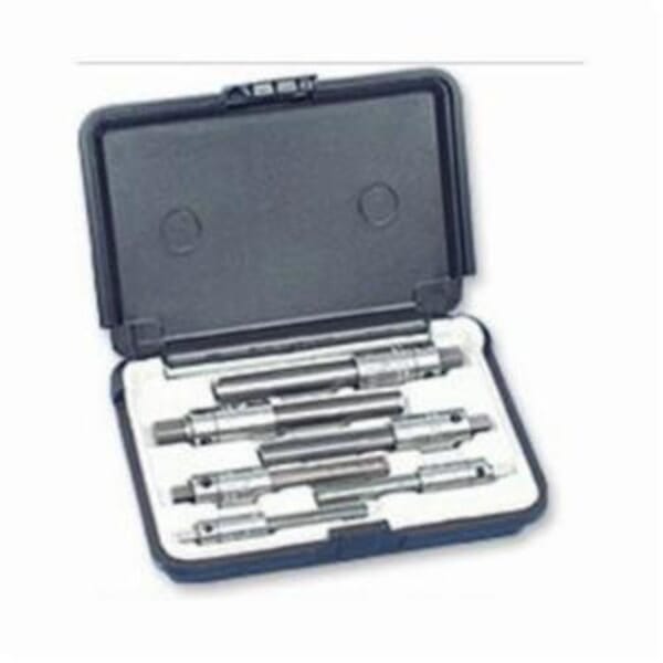 Walton 18001 6-Piece Standard Tap Extractor Set, 3/16 to 1/2 in, 4 Flutes
