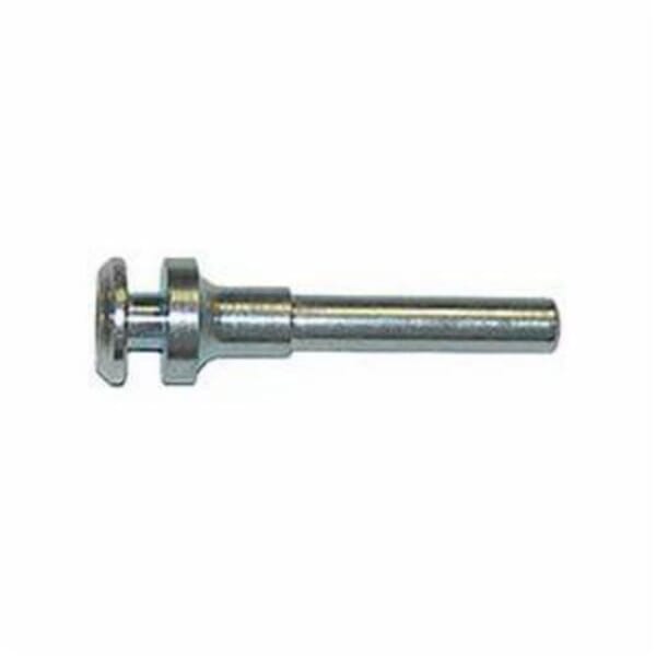 Weiler 07723 AU-3 Unthreaded Shaft Drive Arbor, 1/4 in Arbor Hole, 1/4 in Dia Shank, 1-1/8 in L Shaft, For Use With Power Wheel Brush