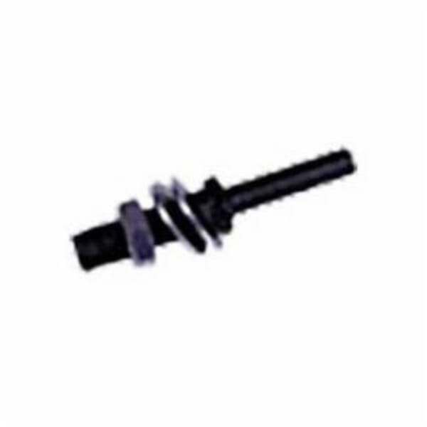 Weiler 07726 FA-2 Threaded Shaft Drive Arbor, 3/8 in Arbor Hole, 1/4 in Dia Shank, 1-1/8 in L Shaft, For Use With 3 in Dia Brush