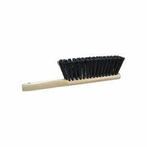 Weiler 25252 Counter Duster, 8 in L Brush, 13-1/4 in L x 1-3/4 in W Block, 2-1/2 in L Polystyrene Trim, Medium Bristle Firmness