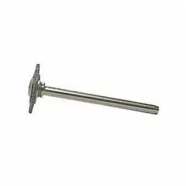 Weiler 26000 Miniature Wheel Brush, 3/4 in Dia Brush, 0.003 in Dia Crimped Filament/Wire