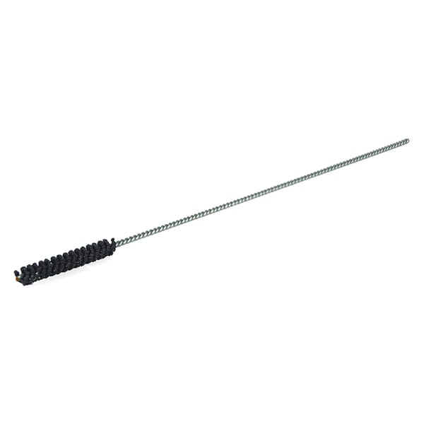 Weiler CrossFlex 34106 Flexible Cylinder Small Diameter Standard Duty Honing Brush, 4.5 mm Dia Bore, 0.787 in L Abrasive, 6 in OAL, 240 Grit, Fine Grade