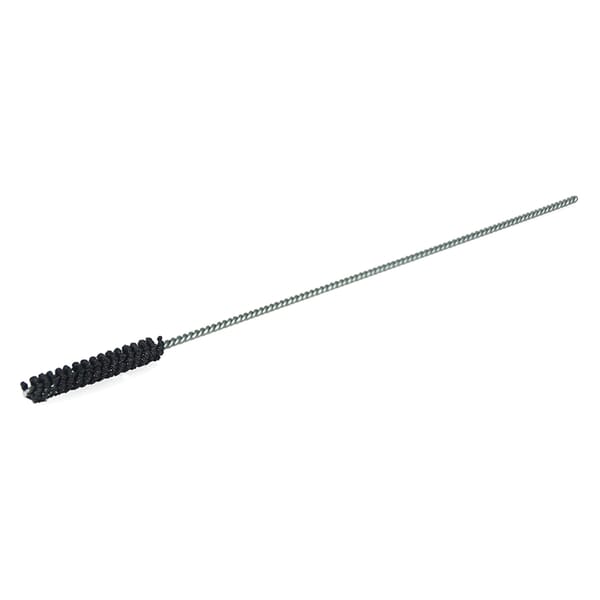 Weiler CrossFlex 34118 Flexible Cylinder Small Diameter Standard Duty Honing Brush, 5.5 mm Dia Bore, 1.575 in L Abrasive, 7-7/8 in OAL, 320 Grit, Extra Fine Grade