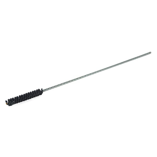 Weiler CrossFlex 34151 Flexible Cylinder Small Diameter Standard Duty Honing Brush, 11 mm Dia Bore, 1.969 in L Abrasive, 7-7/8 in OAL, 240 Grit, Fine Grade