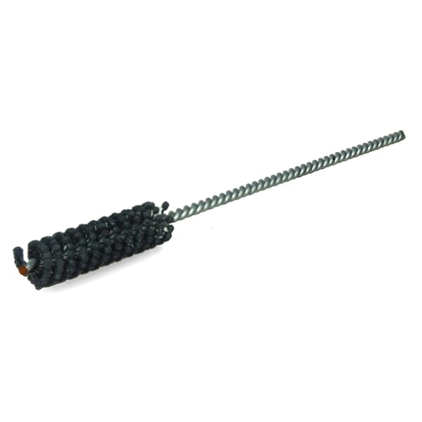 Weiler CrossFlex 34168 Flexible Cylinder Small Diameter Standard Duty Honing Brush, 5/8 in Dia Bore, 2.48 in L Abrasive, 7-7/8 in OAL, 240 Grit, Fine Grade