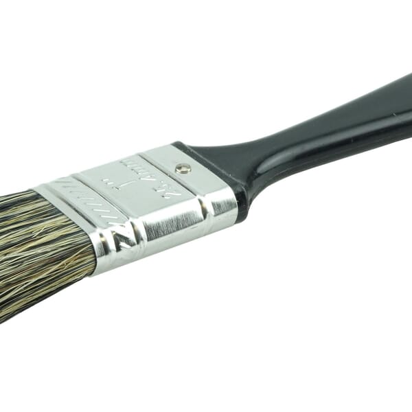 Vortec Pro 40027 Multi-Purpose Chip and Oil Brush, 1 in China Bristle Brush, Plastic Handle, Latex Paints, Oil Base Paints, Shellac, Varnishes and Water Base Paints