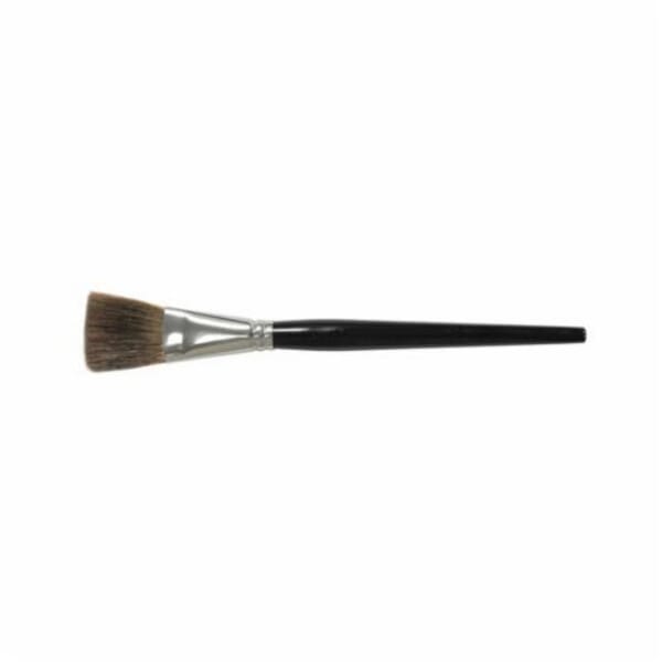 Weiler 41019 Flat Tip Single Stroke Marking Brush, 1/2 in Ox Hair Brush