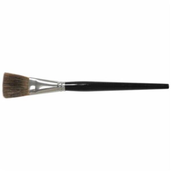 Weiler 41021 Flat Single Stroke Marking Brush, 1 in Ox Hair Brush