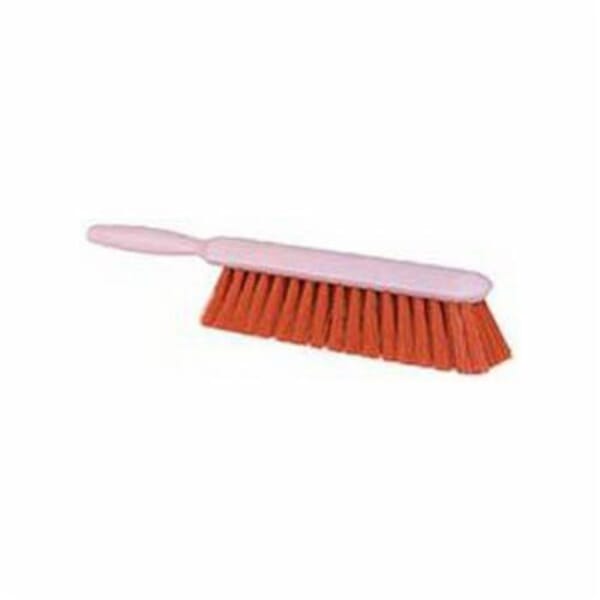 Weiler 42213 Counter Duster, 9 in L Brush, 14 in L x 14 in W Block, 2 in L Polystyrene Trim, Fine Bristle Firmness