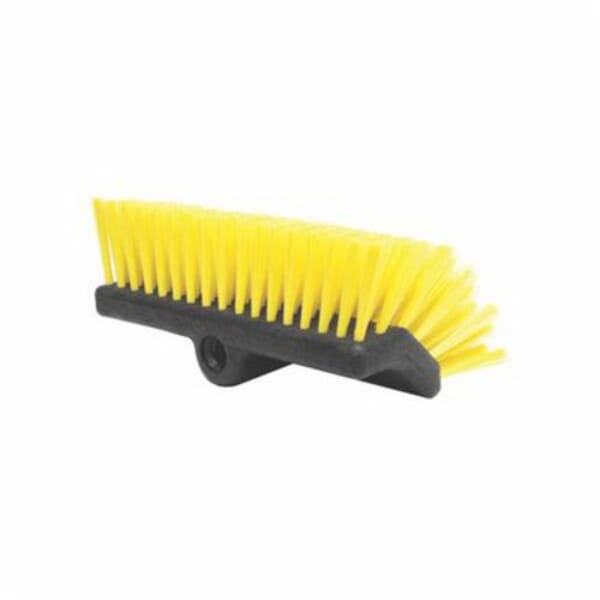 Weiler 42372 Bi-Level Scrub Brush, 10 in L Block, 10 in OAL, Recycled PET Trim