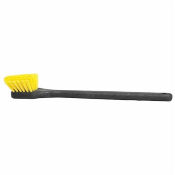 Weiler 42376 Long Handle Utility Scrub Brush, 20 in OAL, Polyethylene Terephthalate Trim