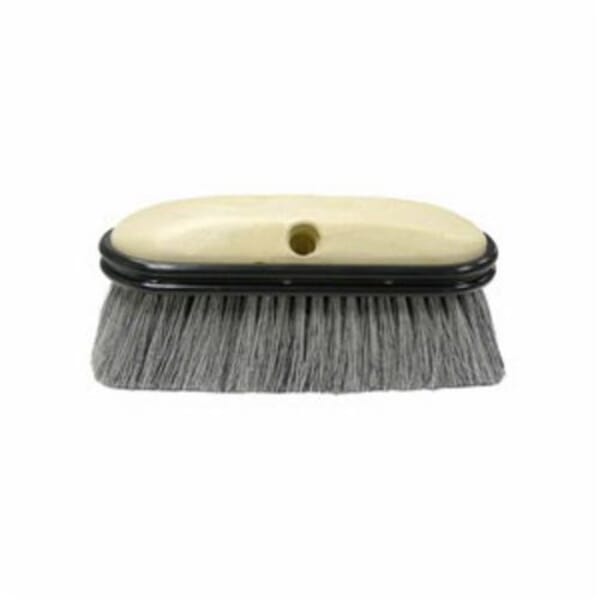 Weiler 44318 Truck Wash Brush, 9-1/2 x 2-3/4 in Block, 2-1/2 in L Fiber Trim