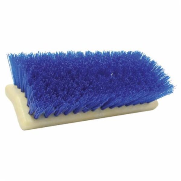 Weiler 44692 Rectangular End Scrub Brush, 10 in L Block, 10 in OAL, 1-3/4 in L Polypropylene Trim