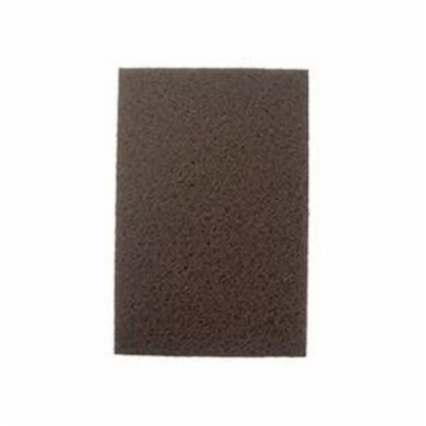 Weiler 51454 Heavy Duty Industrial Grade Hand Pad, 9 in L, 6 in W/Dia, Super Fine Grade, Aluminum Oxide Abrasive