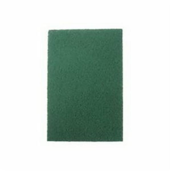 Weiler 51456 Commercial Grade Hand Pad, 9 in L, 6 in W/Dia, Fine Grade, Aluminum Oxide Abrasive