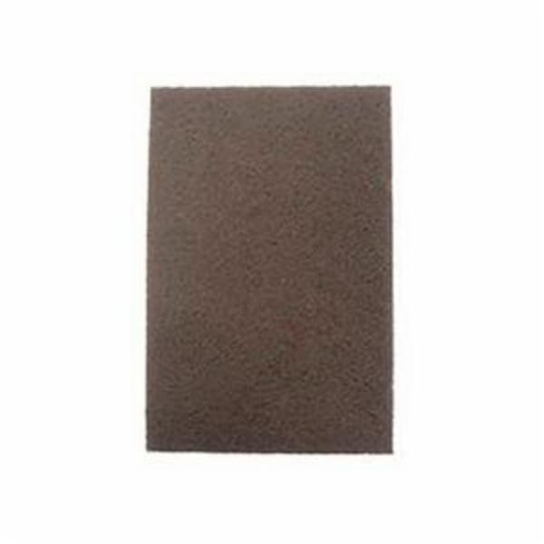 Weiler 51460 Industrial Grade Hand Pad, 9 in L, 6 in W/Dia, Medium Grade, Aluminum Oxide Abrasive