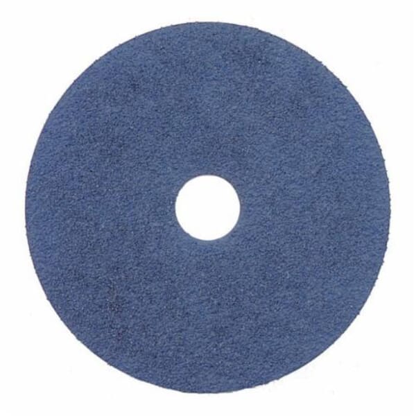 Tiger 59702 Fast Cut High Performance Long Life Performance Line Coated Abrasive Disc, 5 in Dia Disc, 7/8 in Center Hole, 36 Grit, Extra Coarse Grade, Zirconia Alumina Abrasive, Arbor Attachment