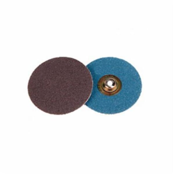 Weiler 60056 Blending Disc, 3 in Dia Disc, 60 Grit, Medium Grade, Aluminum Oxide Abrasive, Hub Attachment