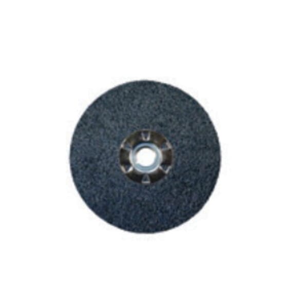 Weiler Wolverine 62058 Fast Cut Value Line Coated Abrasive Disc, 4-1/2 in Dia Disc, 5/8-11 UNC Center Hole, 120 Grit, Fine Grade, Zirconia Alumina Abrasive, Threaded Attachment