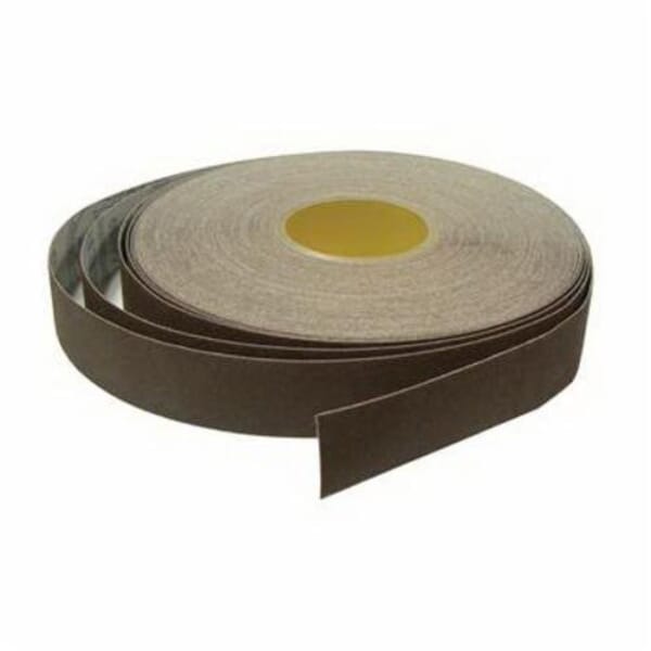 Weiler 65209 Performance Line Industrial Grade Coated Abrasive Shop Roll, 50 yd L x 1 in W, 150 Grit, Very Fine Grade, Aluminum Oxide Abrasive, Cotton Backing