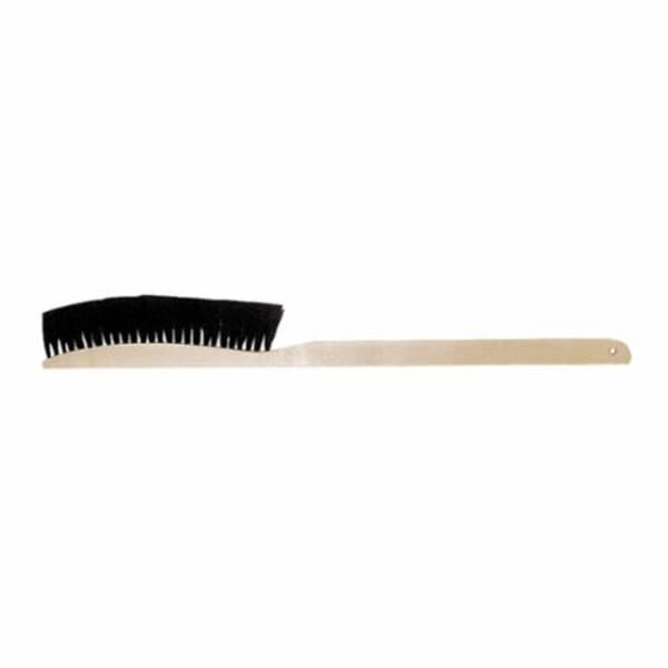 Weiler 73055 Radiator Brush, 7-1/2 in Brush, 24 in OAL, 2-1/2 in L Horsehair Trim