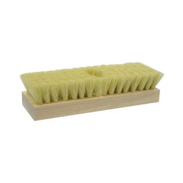 Weiler 73111 Acid Scrub Brush, 8-1/4 in Block, 8-1/4 in OAL, 1-1/8 in L Tampico Trim