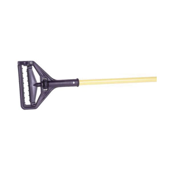 Weiler 75140 Industrial Grade Wet Mop Handle With Plated Metal Head, 54 in L, Wood