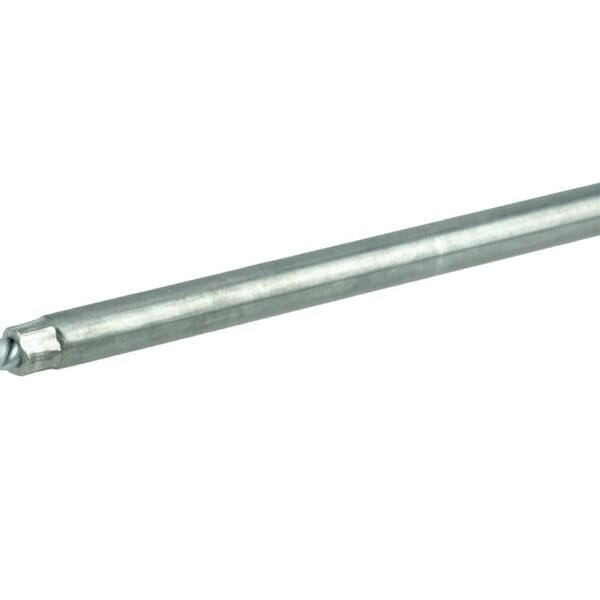 Weiler 95028 Maintenance Tube Brush, 3/8 in Dia x 2 in L, 10 in OAL, 0.0104 in Dia Filament/Wire, Steel Fill