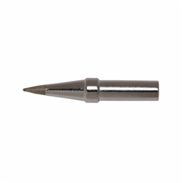 Weller ETA ET Series Screwdriver Tip With Lead Free Solder, For Use With PES50/51 and EC1201 Series Soldering Pencil, 1.6 mm OD x 0.8 mm THK, 15.88 mm Reach/Length, Copper, Chromium/Iron/Nickel Plated