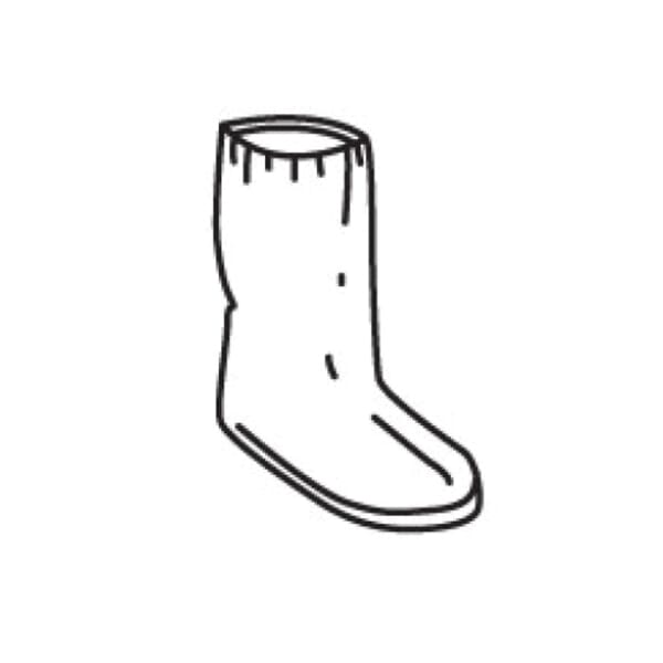 PIP 3764 Boot Cover, ASTM 1670, 29 CFR 1910.138, L to XL Fits Shoe, White, Elastic Closure, Polyethylene/Spunbond Polypropylene Outsole, Resists: Grease, Oil and Splash