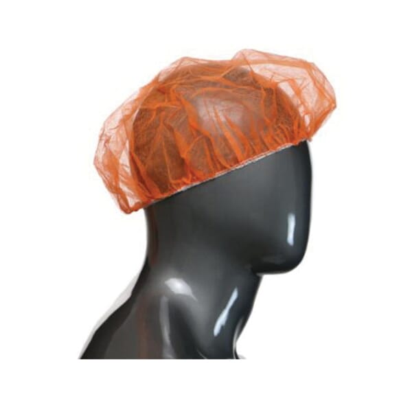PIP UB-1000 Latex Free Standard Weight Disposable Bouffant Cap, 24 in, Spunbond Polypropylene