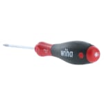 Wiha 36274 Round Blade Screwdriver With SoftFinish Handle, T10 Tip, 7-1/2 in OAL, Ergonomic/SoftFinish Cushion Grip Handle, Torx End
