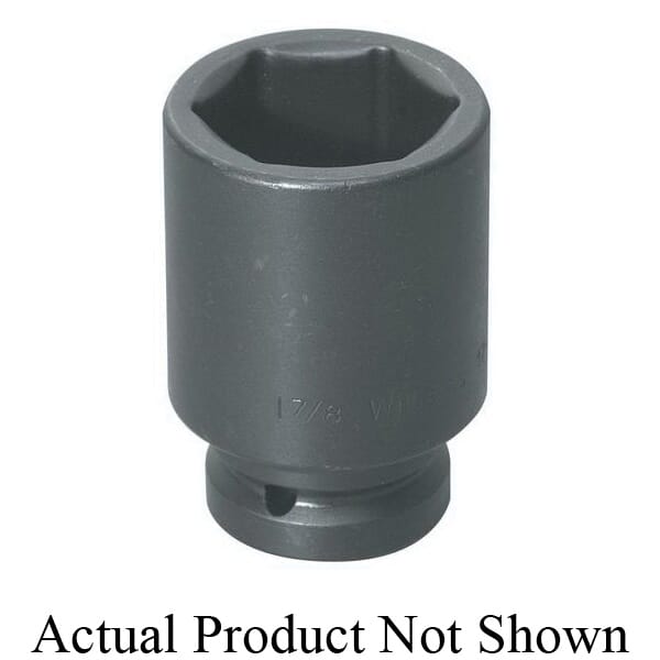 Williams JHW17-650 SUPERTORQUE Socket, Imperial, 1 in Square Drive, 19/16 in Deep Socket, 6 Points