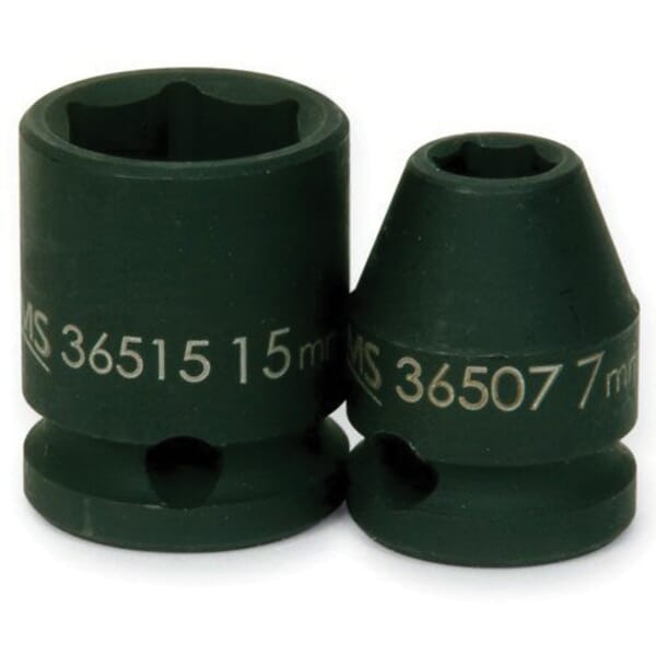 Williams 36507 SUPERTORQUE Standard Socket, 3/8 in, 7 mm Shallow Length Socket
