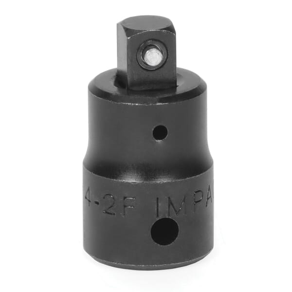 Williams JHW4-2F Socket Adapter, Industrial Black, 3/8 in Male Drive, 1/2 in Female Drive, Female x Male Adapter, ANSI B107.2