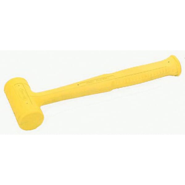 Williams JHW-32 Dead Blow Hammer, 13-1/2 in OAL, 2 in Dia Face, 32 oz Urethane Head, Urethane Handle