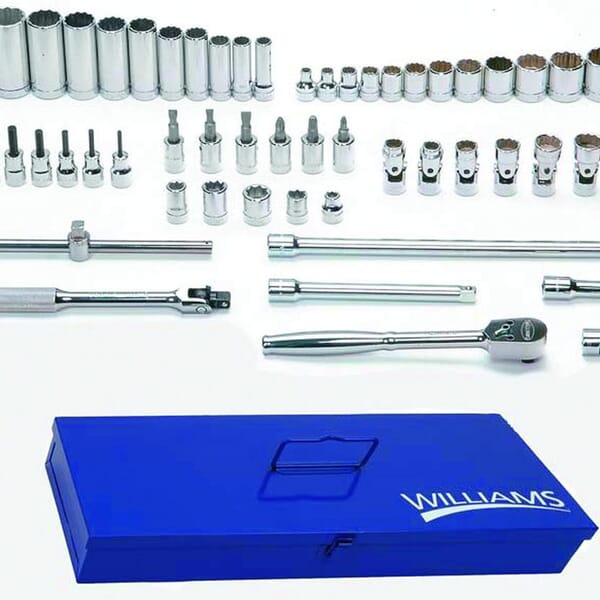 Williams JHWBA-10A Standard Length Socket Driver Bit, 3/8 in Drive, 5/16 in