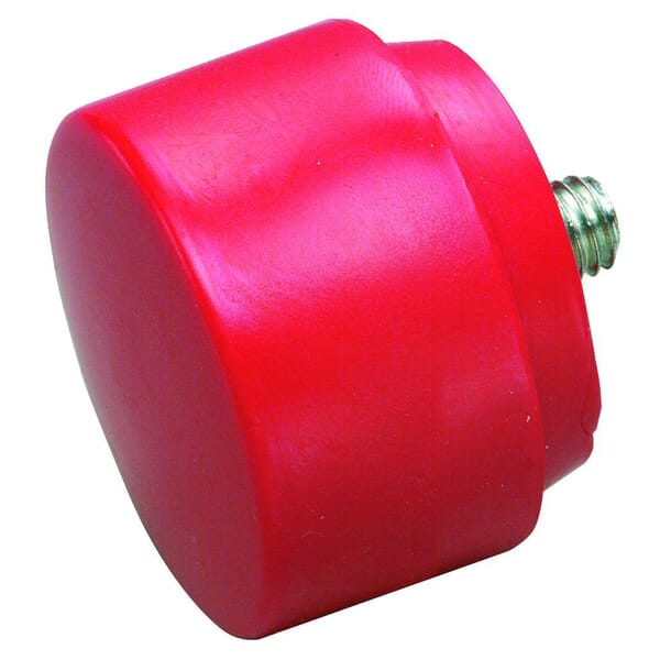 Williams JHWHSF-30M Heavy Duty Soft Face Hammer Tip, 3 in, Medium, Red
