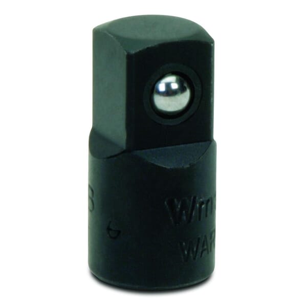 Williams JHWMB-130B Socket Adapter, Industrial Black, 3/8 in Male Drive, 1/4 in Female Drive, ANSI B107.10M