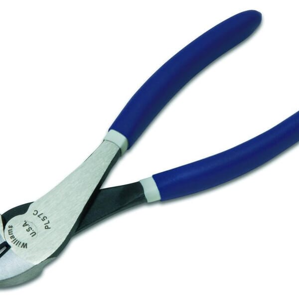 Williams JHWPL-57C High Leverage Diagonal Cutting Plier, 15/16 in L, 7-1/4 in OAL