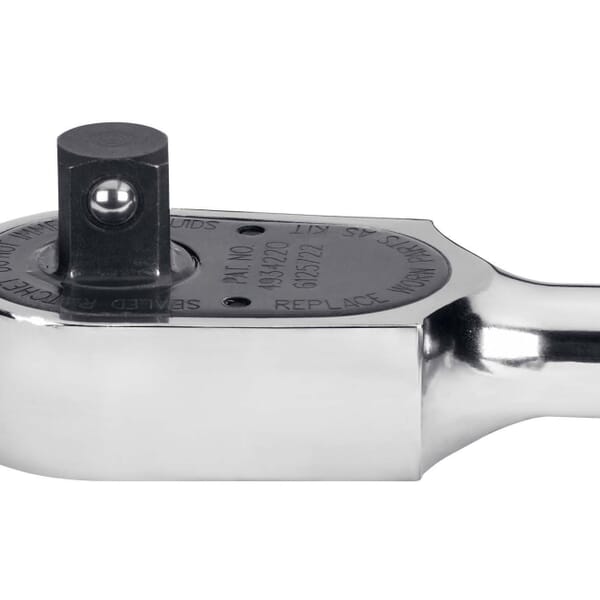 Williams JHWS-52EHA Hand Ratchet, 1/2 in Drive, 10-1/4 in OAL, Alloy Steel, Polished Chrome