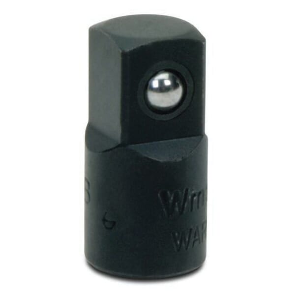 Williams JHWMB-130B Socket Adapter, Industrial Black, 3/8 in Male Drive, 1/4 in Female Drive, ANSI B107.10M