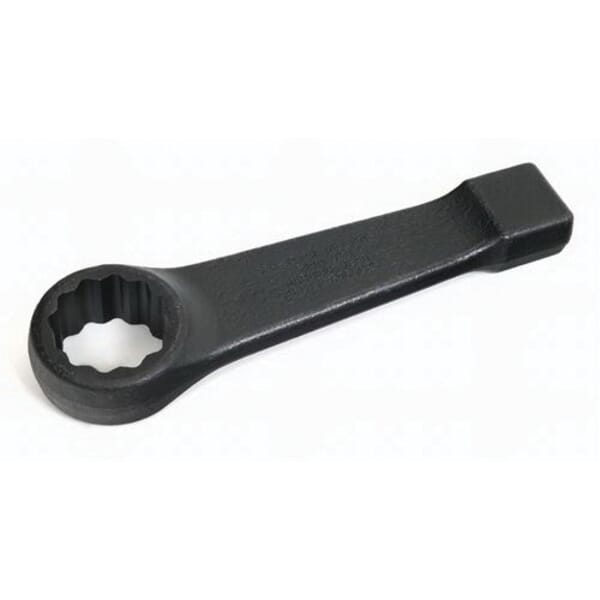 Williams JHWSFH-1814W Striking Face Box End Wrench, 2-3/8 in, 60 mm Wrench, 12 Points, 11-7/8 in OAL, Industrial Black