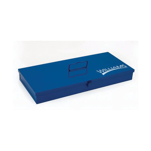 Williams JHWTB-102 Socket Set Toolbox, 1-3/4 in H x 13 in W x 9 in D, 22 ga THK, Cold Rolled Steel