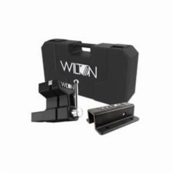 Wilton WL9-10015 All-Terrain Vise Bench Vise, V-Groove Jaw, 5-3/4 in Jaw Opening, 6 in W Hardened Steel Jaw, 5 in D Throat